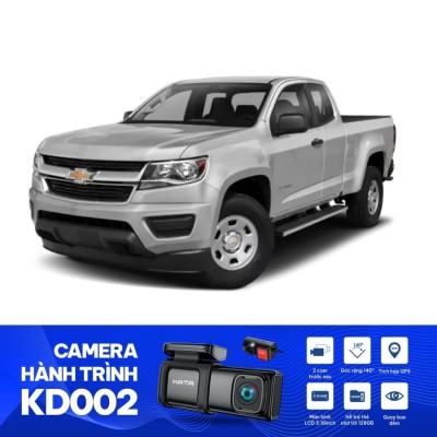 Lắp Camera Hành Trình Ô Tô KD002 Cho Chevrolet Colorado 2020